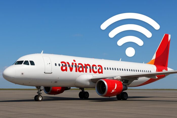 Avianca avanza en la expansión de su servicio Wifi a bordo
