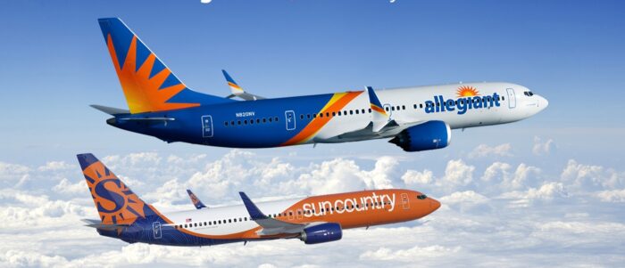 Allegiant y Sun Country se fusionan para crear una potente aerolínea de ocio en EE. UU.
