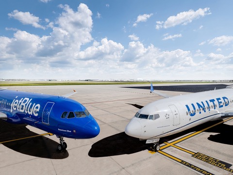 JetBlue y United amplían Blue Sky y habilitan reservas cruzadas en sus plataformas