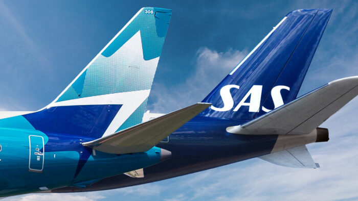 WestJet y SAS amplían su red entre Canadá y Escandinavia