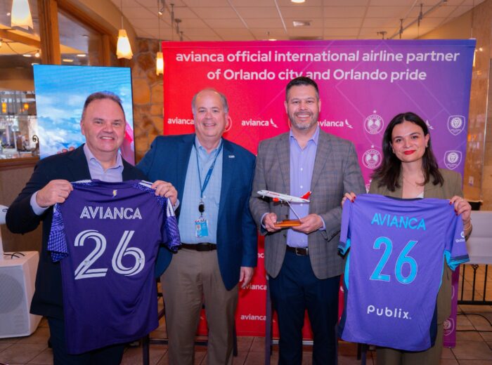 Avianca se une al fútbol de Orlando con patrocinio en la MLS y NWSL