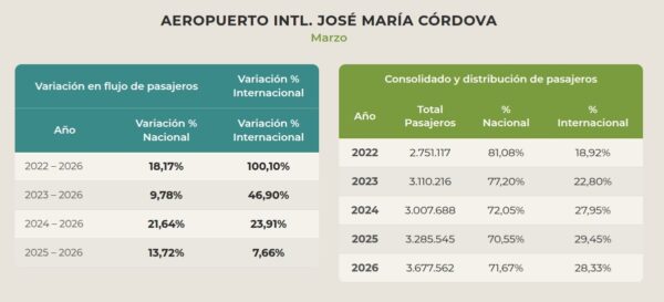 Consolidado: Enero - Marzo