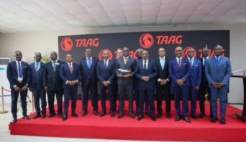 Angola and Côte d´Ivoire aviation leadership and representatives