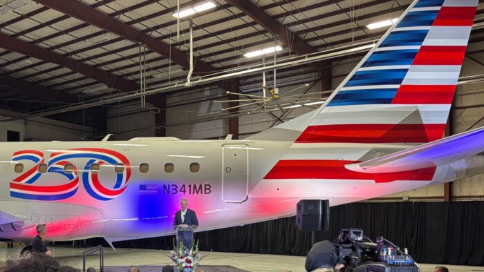 American Airlines Unveils America250 Aircraft Amid Centennial Celebrations