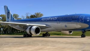 Aerolíneas Argentinas presenta el avión oficial rumbo al Mundial 2026