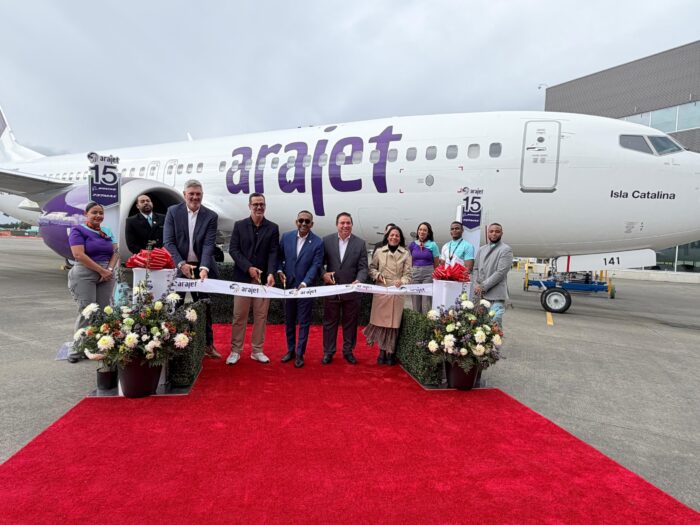 Arajet receives its 15th aircraft from Boeing