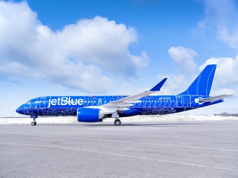 JetBlue Launches ‘Blueprint II’ Special Livery on Airbus A220