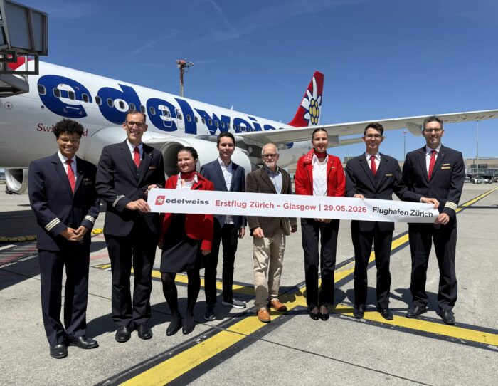 Edelweiss launches direct Zurich–Glasgow route with inaugural ceremony
