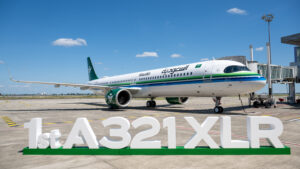 Saudia recibe su primer Airbus A321XLR y marca un hito en Oriente Medio