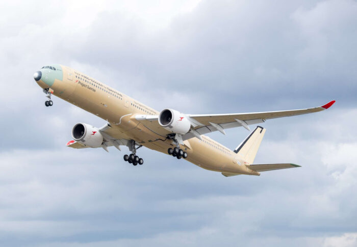 El primer Airbus A350-1000ULR de Qantas completa su vuelo inaugural para el Proyecto Sunrise