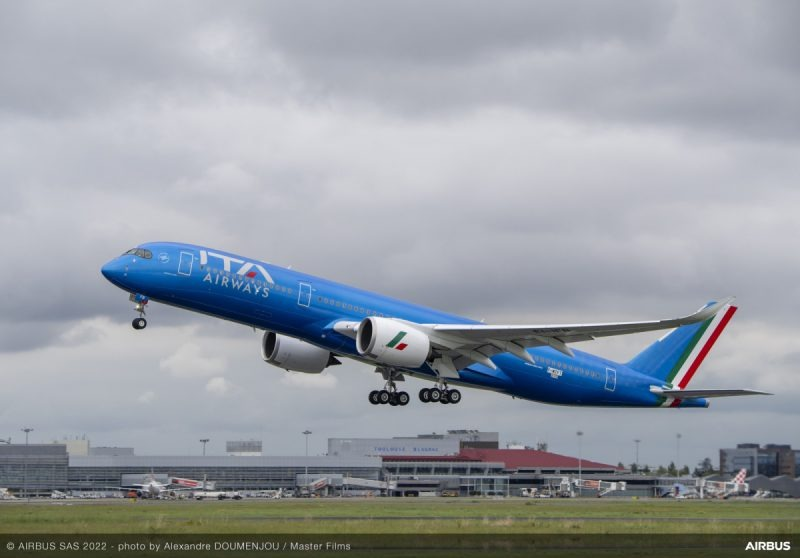 ITA Airways aumentará a 10 vuelos semanales entre Buenos Aires y Roma desde noviembre
