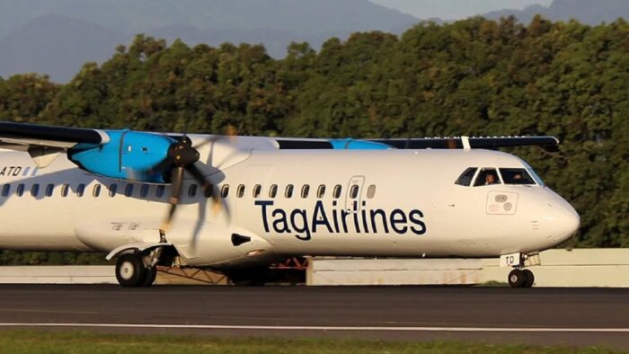 TagAirlines interrumpe despegue en Guatemala