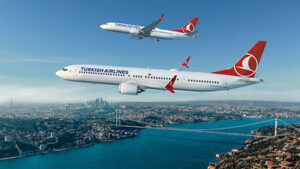 Turkish Airlines encarga hasta 150 Boeing 737 MAX para ampliar su flota