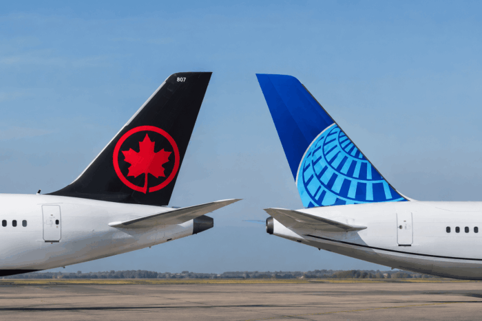 Air Canada y United amplían sus vuelos entre Canadá y Estados Unidos para el verano de 2027