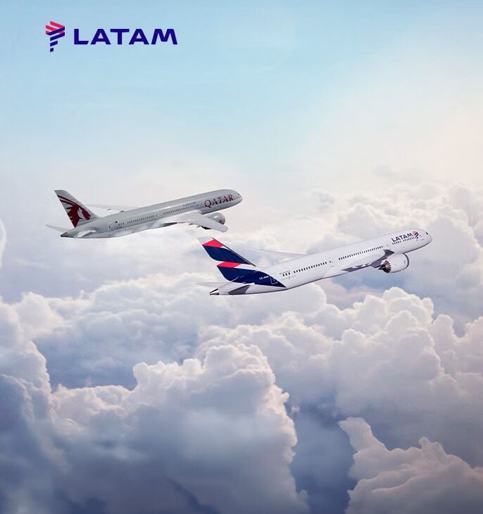Qatar Airways y LATAM Colombia amplían su acuerdo de código compartido y refuerzan la conectividad desde Bogotá