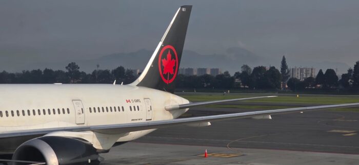 Air Canada incorporó el Boeing 787-8 Dreamliner en sus vuelos desde Bogotá a Toronto y Montreal