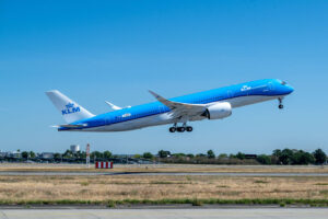 KLM recibe su primer Airbus A350-900 y avanza con la renovación de su flota de largo radio
